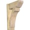 Ekena Millwork Legacy Slat Rough Sawn Outlooker, Douglas Fir, 8"W x 20"D x 28"H OUT08X20X28LEC06RDF - alternate 1